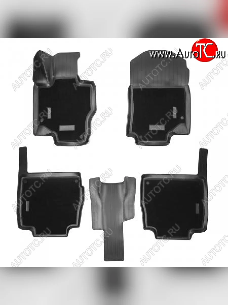 Комбинированые коврики салона Unidec (полиуретан с текстильным покрытием) Mercedes-Benz GLS-Class X167 (2019-2025)  в Самаре Самарской области