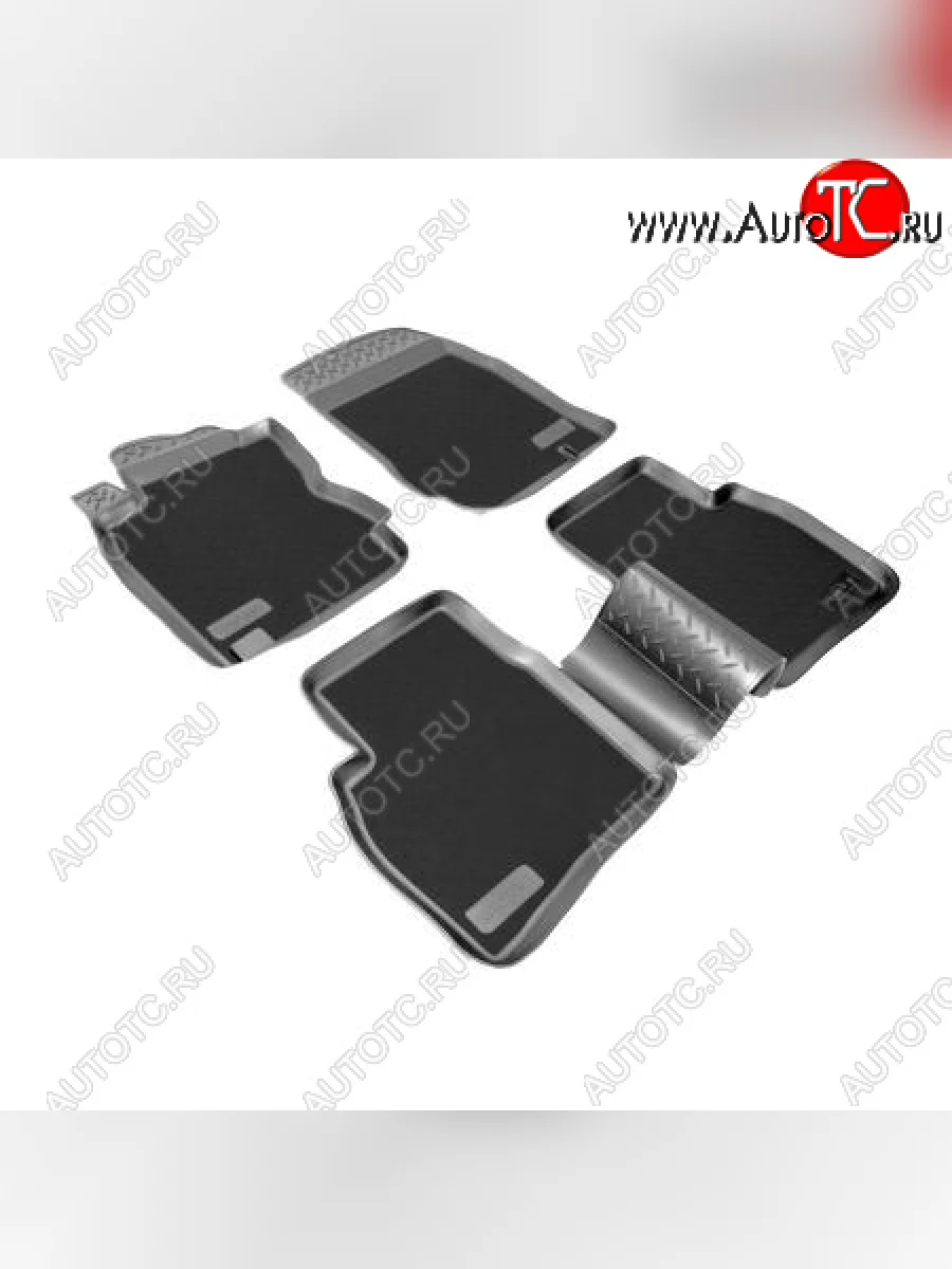 Комбинированые коврики салона Unidec (полиуретан с текстильным покрытием) Nissan Note 1 E11 дорестайлинг (2004-2008)  в Самаре Самарской области