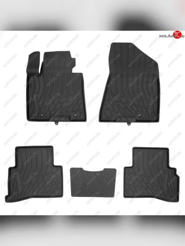 Коврики салона Norplast Lidec (литьевые) KIA Sportage ( 2 JE,KM,  3 SL) (2008-2016)  рестайлинг, рестайлинг