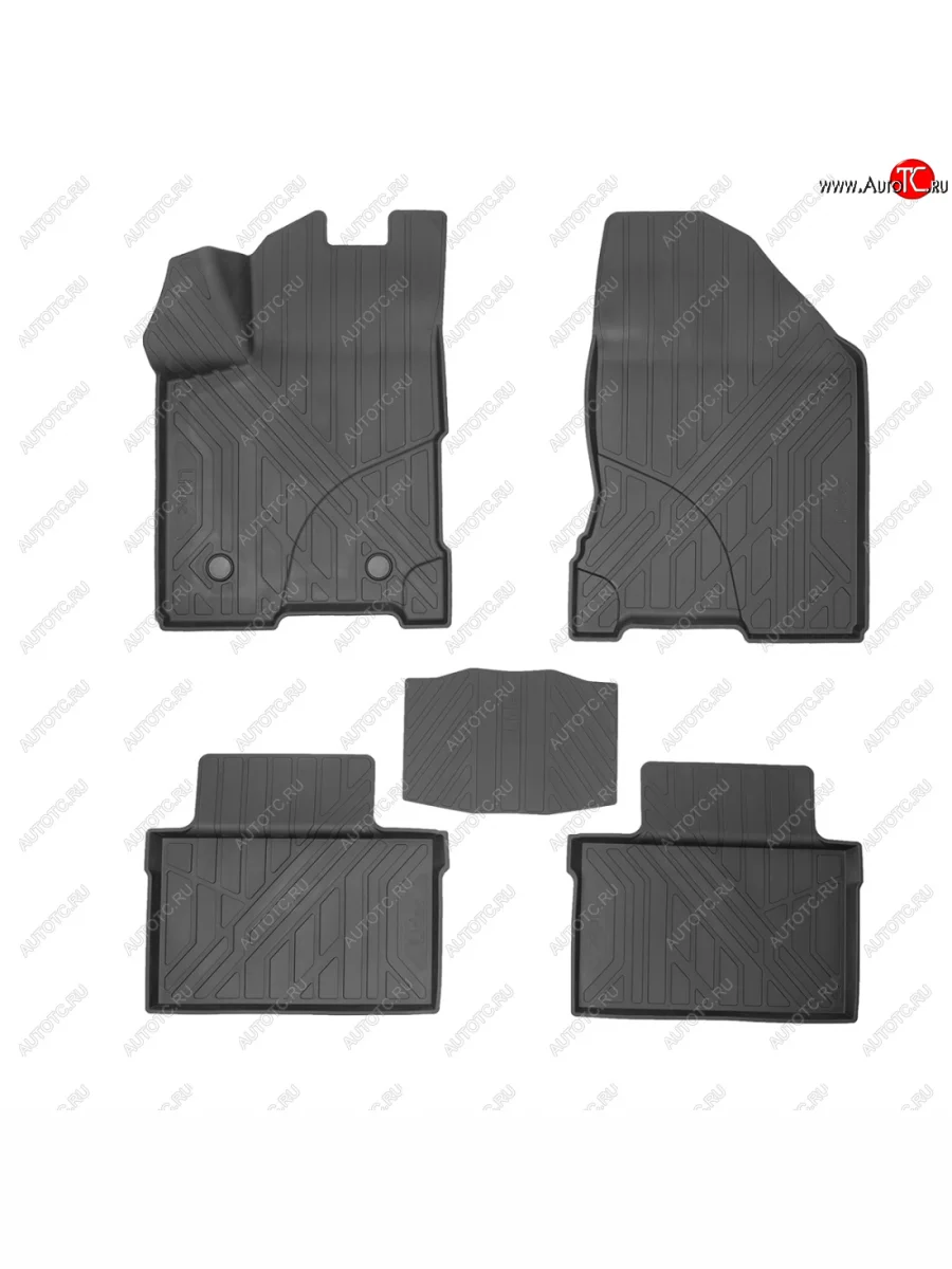 Коврики салона Norplast Lidec (литьевые) Лада ВАЗ Веста 2180 седан дорестайлинг (2015-2023)  в Самаре Самарской области