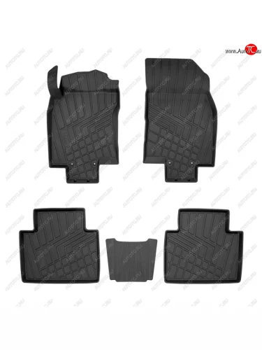 Коврики салона Norplast Lidec (литьевые) Renault Koleos 2 (2016-2025)