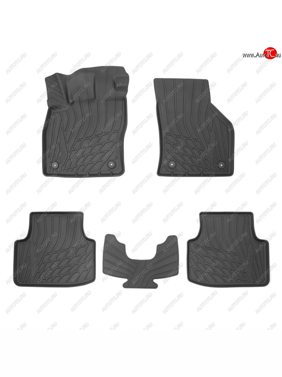 Коврики салона Norplast Lidec (литьевые) Skoda Octavia A8 универсал (2019-2022)  с доставкой в г. Пермь