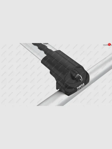 Багажник на крышу TURTLE Air 1 (на обычные рейлинги) (серебро) Seat Ateca  5FP (2016-2025)