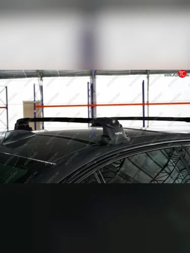 Багажник на крышу TURTLE Air3 (в штатные места с резьбовым соединением) (черный) CITROEN Nemo (2007-2018)