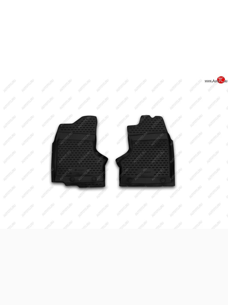 Комплект ковриков салона Element (полиуретан) ГАЗ ГАЗель 3302 1-ый рестайлинг бортовой  (2003-2010)  в Перми Пермском крае