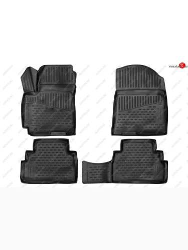 Комплект ковриков салона Element 3D (полиуретан) KIA Soul SK3 (2018-2022)