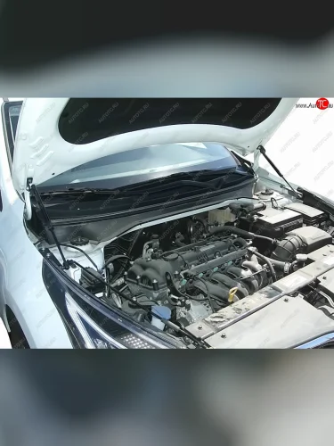 Упор капота Arbori KIA Rio ( X,  4 FB) (2020-2025) рестайлинг, рестайлинг седан