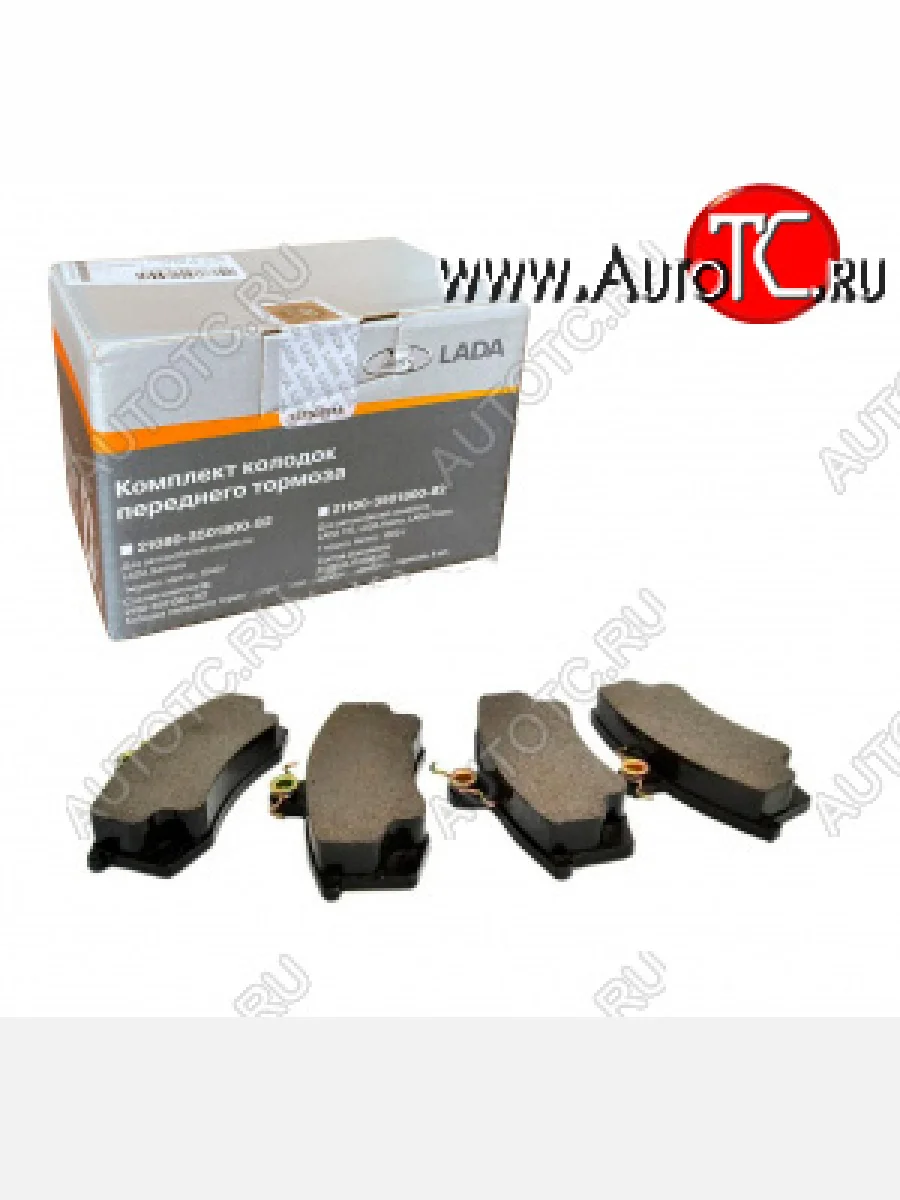 Передние тормозные колодки LADA Лада ВАЗ 2108 (1984-2003)  в Перми Пермском крае