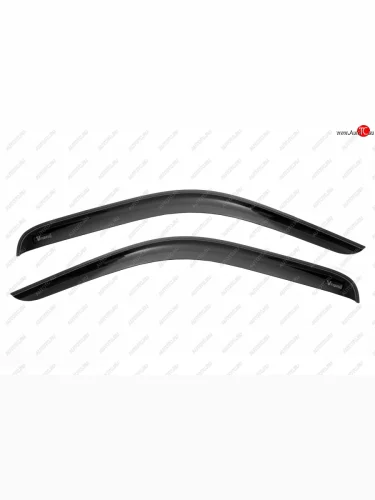 Дефлекторы окон Vinguru Ford Transit ( 4) (2014-2025) цельнометаллический фургон,  рестайлинг