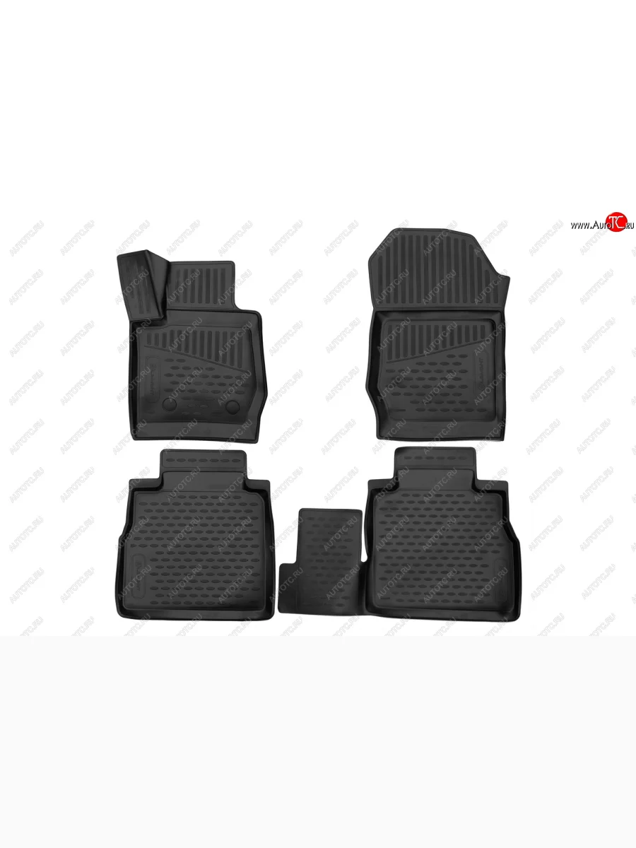 Комплект ковриков салона Element 3D (полиуретан)  Great Wall Poer (2021-2025)  в Керчи Республика Крым