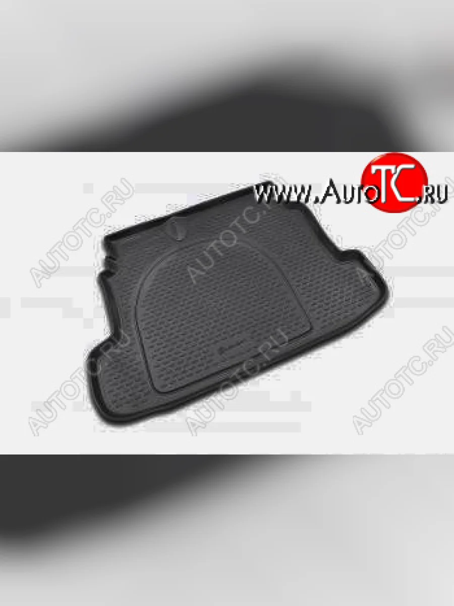 Коврик багажника (полиуретан) Element  KIA Cerato (2008-2013) 2 TD (черный)  в Керчи Республика Крым