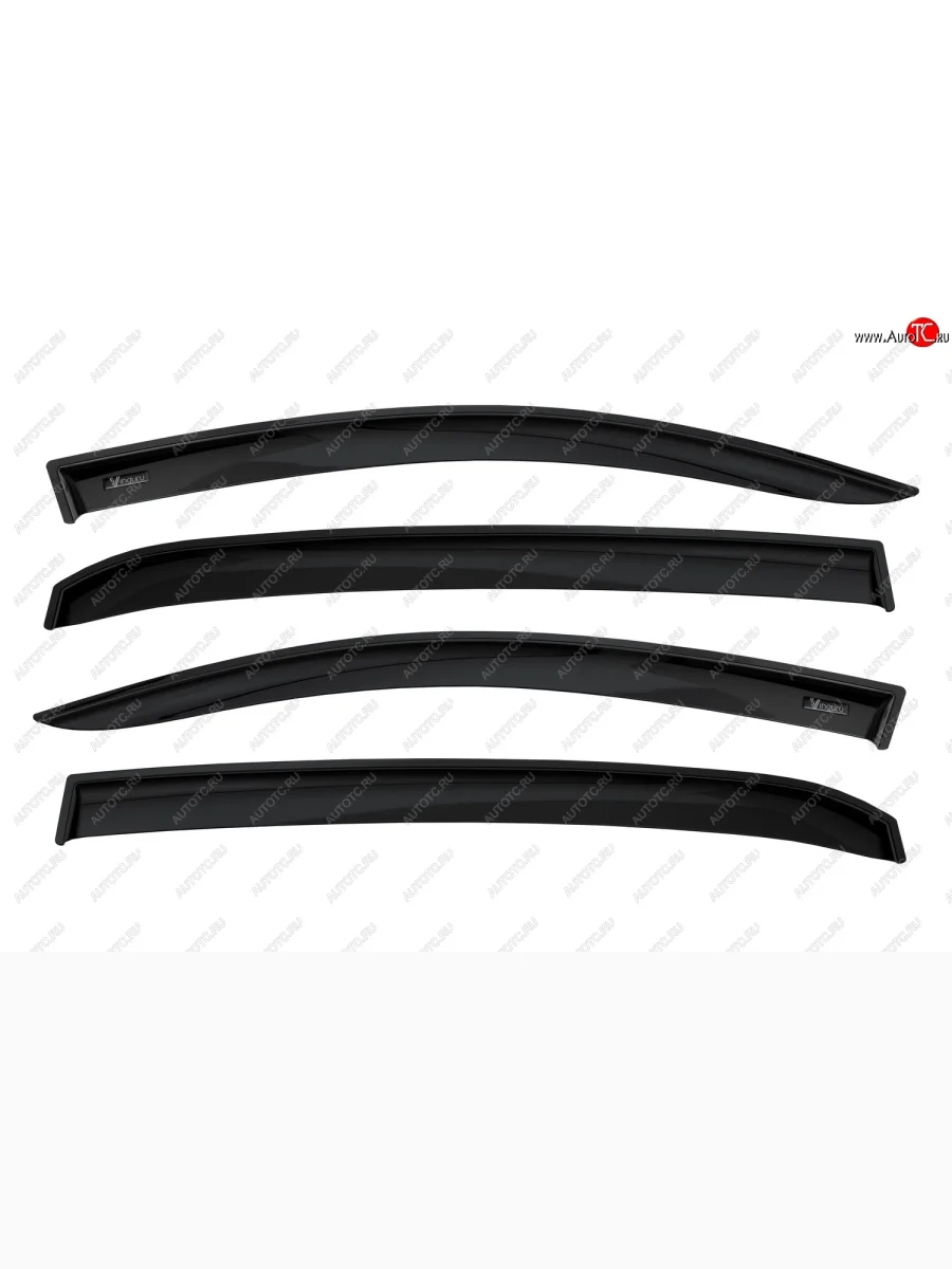 Дефлекторы окон Vinguru KIA Rio X рестайлинг (2020-2025)  с доставкой в г. Керчь