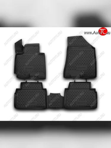 Комплект ковриков салона Element 3D (полиуретан) KIA Sportage  3 SL (2010-2016) дорестайлинг, рестайлинг