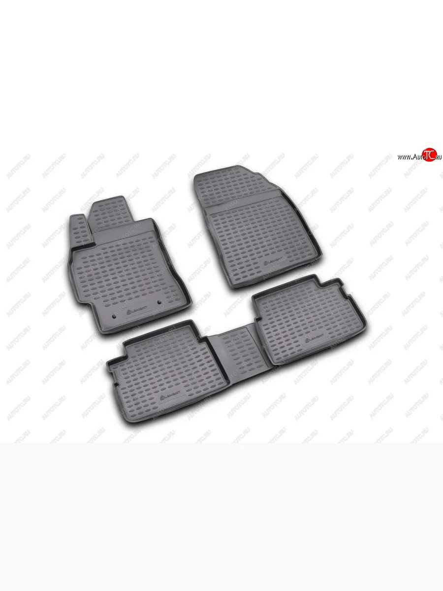 Комплект ковриков салона Element (полиуретан) Toyota Auris E150 хэтчбэк 5 дв. рестайлинг (2010-2012)  в Керчи Республика Крым
