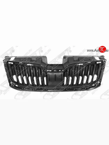 Решётка радиатора SAT (матовая) Skoda Octavia  A7 (2016-2020) рестайлинг лифтбэк