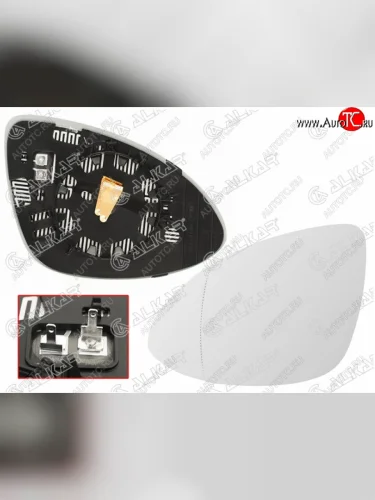Левое полотно зеркала ALCAR (асферическое с обогревом) Porsche Cayenne 958 (2010-2014)