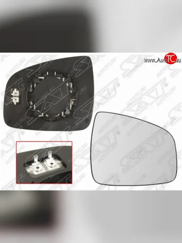 Правое полотно зеркала SAT (сферическое, с обогревом) Renault Logan 2 рестайлинг (2018-2025)
