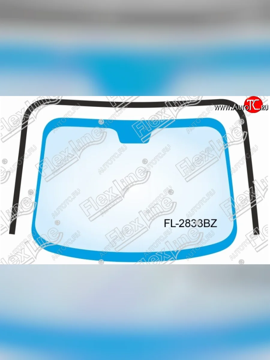 Молдинг лобового стекла FlexLine Mitsubishi Lancer 10 CY седан рестайлинг (2011-2017)  с доставкой в г. Пермь