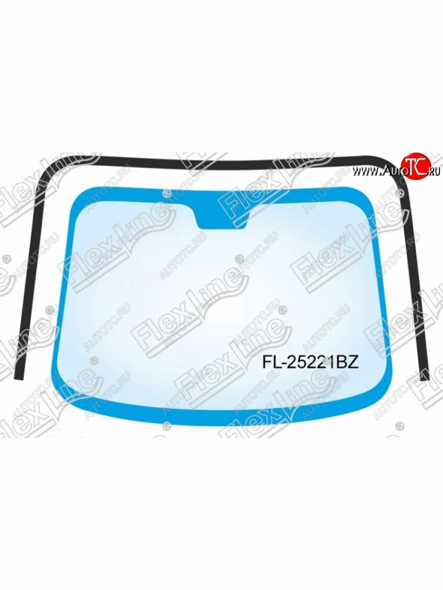 Молдинг лобового стекла FlexLine Toyota Camry XV50 дорестайлинг (2011-2014)  в Самаре Самарской области