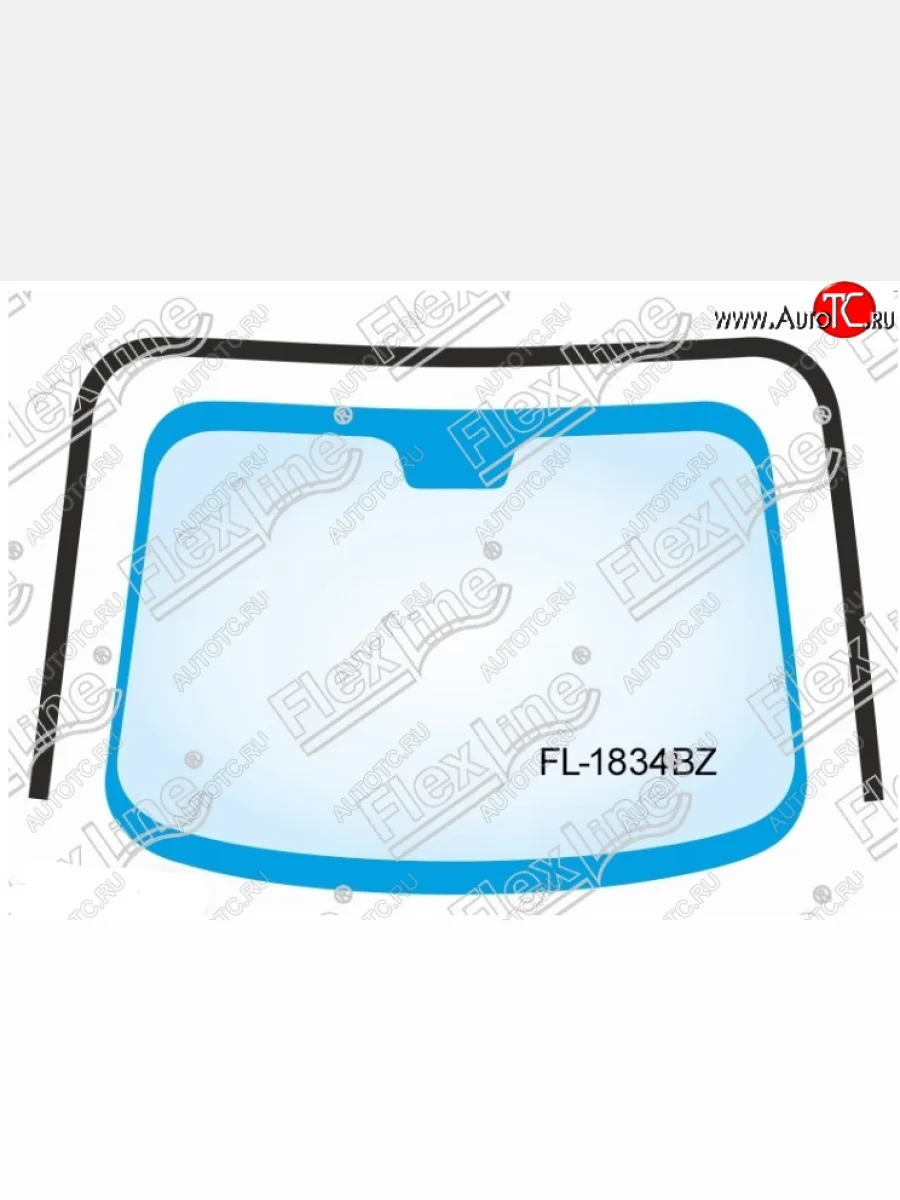 Молдинг лобового стекла FlexLine Chevrolet Cruze J305 хэтчбек дорестайлинг (2009-2012)  в Керчи Республика Крым