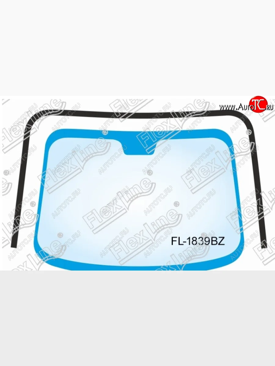 Молдинг лобового стекла FlexLine Dodge Durango WK2 дорестайлинг (2010-2013)  в Керчи Республика Крым