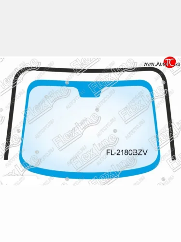 Молдинг лобового стекла FlexLine Mitsubishi Pajero 3 V70 дорестайлинг (1999-2003)