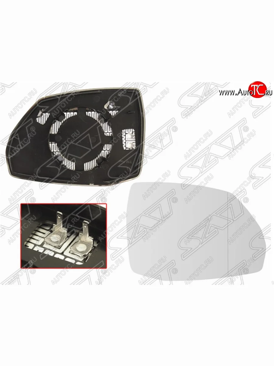Правое полотно зеркала SAT (асферическое с обогревом) Audi Q7 4M дорестайлинг (2015-2020)  в Керчи Республика Крым