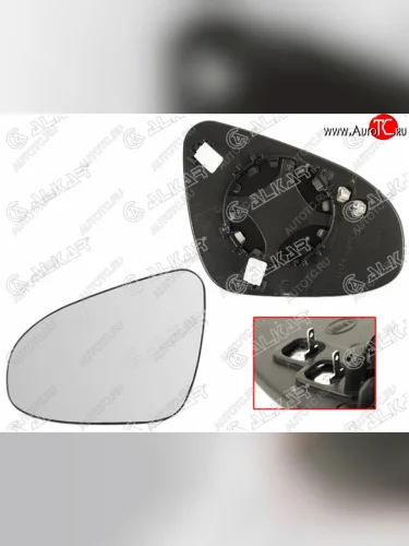 Левое полотно зеркала ALCAR (сферическое с обогревом) Toyota Auris  E180 - Corolla  E180