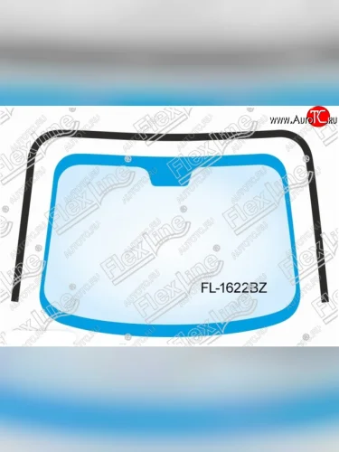 Молдинг лобового стекла FlexLine Ford Fusion 1 хэтчбэк дорестайлинг (2002-2005)