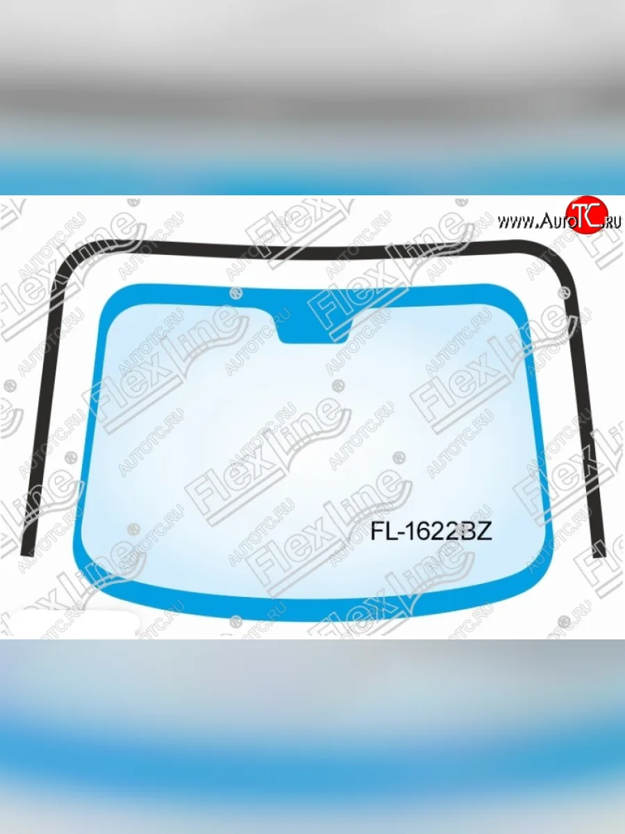 Молдинг лобового стекла FlexLine Ford Fusion 1 хэтчбэк дорестайлинг (2002-2005)  с доставкой в г. Керчь