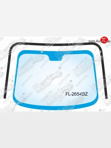 Молдинг лобового стекла FlexLine Hyundai Santa Fe CM рестайлинг (2009-2012)