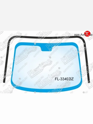 Молдинг лобового стекла FlexLine KIA Optima 3 TF дорестайлинг седан (2010-2013)