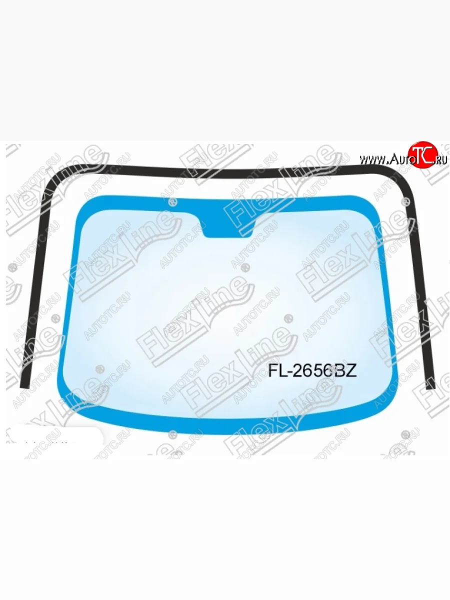 Молдинг лобового стекла FlexLine Mazda CX-7 ER рестайлинг (2010-2012)  с доставкой в г. Пермь