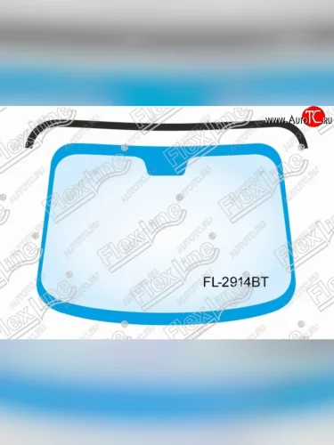 Молдинг лобового стекла FlexLine Nissan Murano 2 Z51 рестайлинг (2010-2016)