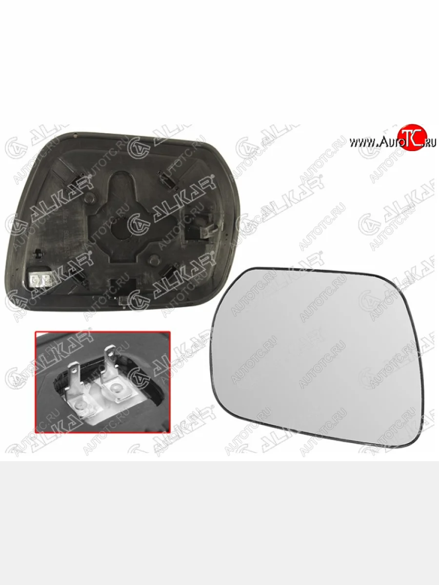 Правое полотно зеркала ALCAR (сферическое с обогревом) Suzuki Grand Vitara JT 5 дверей 2-ой рестайлинг (2012-2016)  в Перми Пермском крае