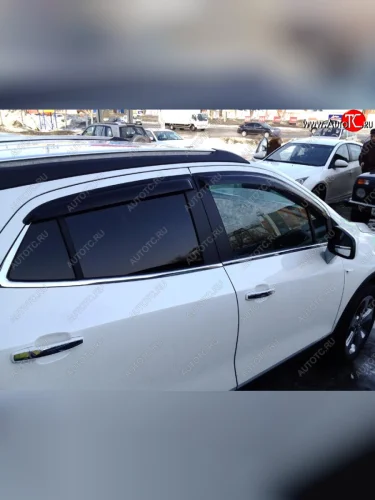 Дефлектора окон SIM (Premium) Chevrolet Tracker (2019-2022), Opel Mokka (2020-2025)