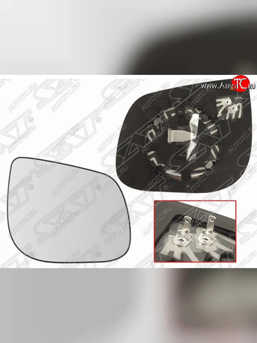 Правое полотно зеркала SAT (сферическое с обогревом) KIA Picanto 2 TA хэтчбэк 3 дв. рестайлинг (2015-2017)  в Керчи Республика Крым