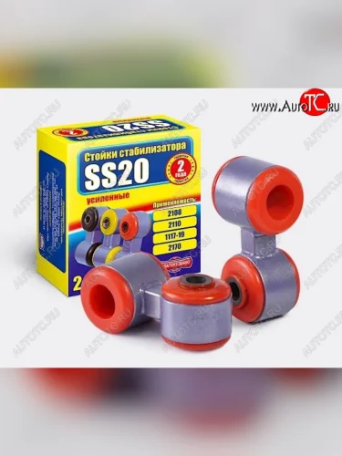  Стойка стабилизатора SS20 (С полиуретановыми втулками СПОРТ) Лада ВАЗ Калина ( 1118,  1117,  1119,  2192,  2194) - Приора ( 2172,  21728,  2170,  2171)