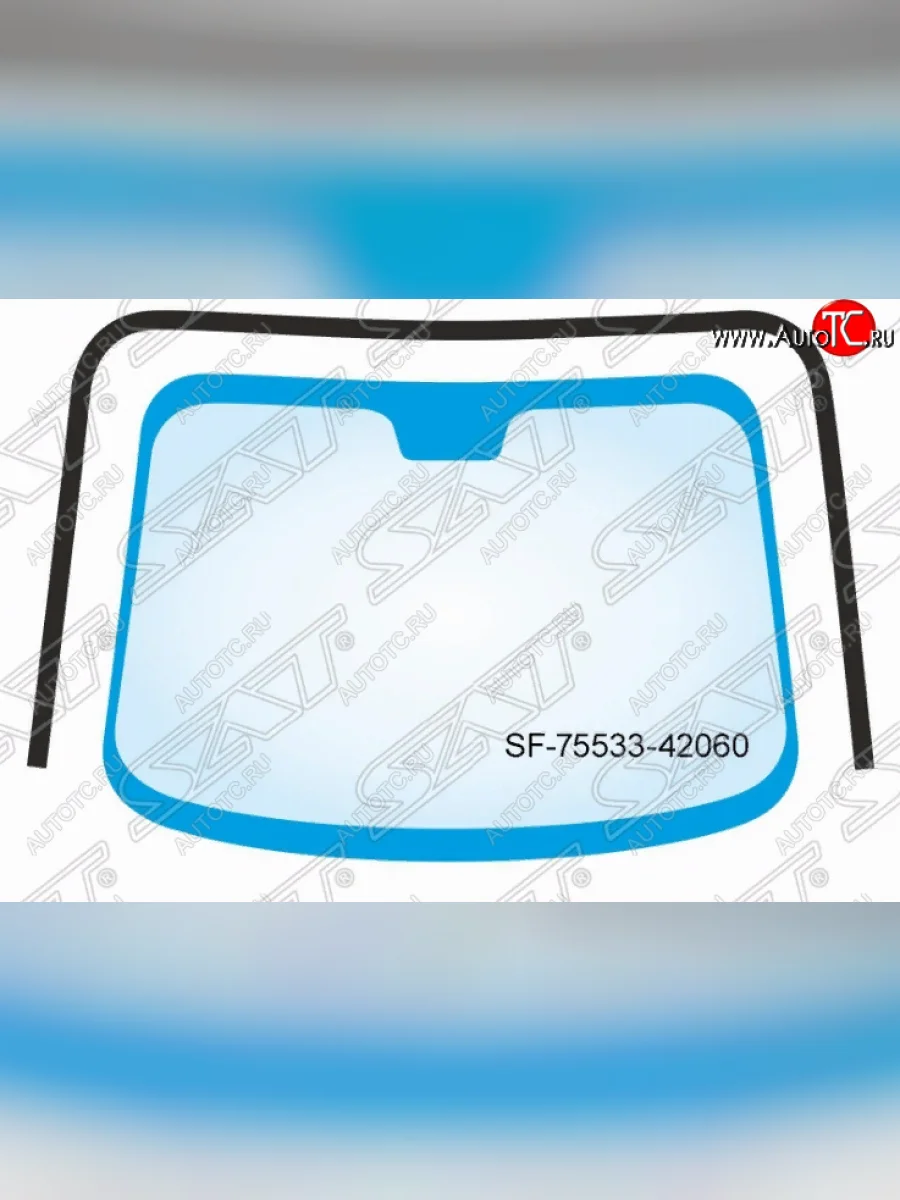 Молдинг лобового стекла SAT Toyota RAV4 XA40 5 дв. дорестайлинг (2012-2015)  в Керчи Республика Крым