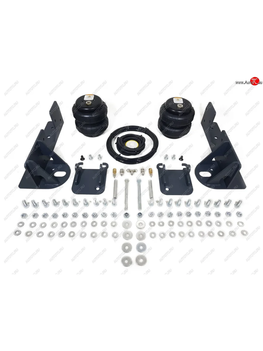 Комплект вспомогательной пневмоподвески на переднюю ось Aride (4x4, усиленная) ГАЗ Баргузин 2217 автобус дорестайлинг (1998-2002)  в Воронеже Воронежской области