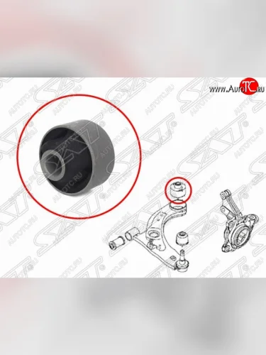 Сайлентблок переднего рычага SAT (задний вертикальный) Daihatsu Boon M300 хэтчбэк 5 дв. рестайлинг (2006-2010)