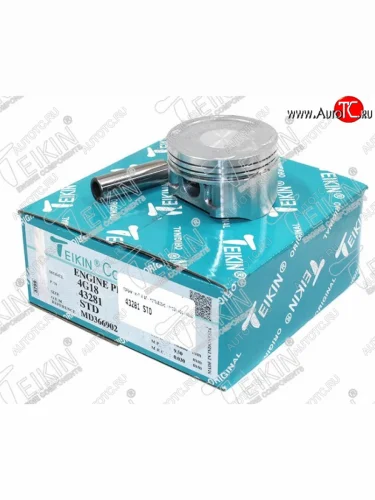 Комплект поршней с пальцами TEIKIN (4G16/4G18) Mitsubishi Lancer 9 CS универсал 1-ый рестайлинг (2003-2005)