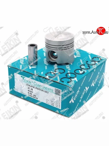 Комплект поршней с пальцами TEIKIN (Ø86 мм, 2C-T) Toyota LiteAce  R40,50 - Town Ace  3