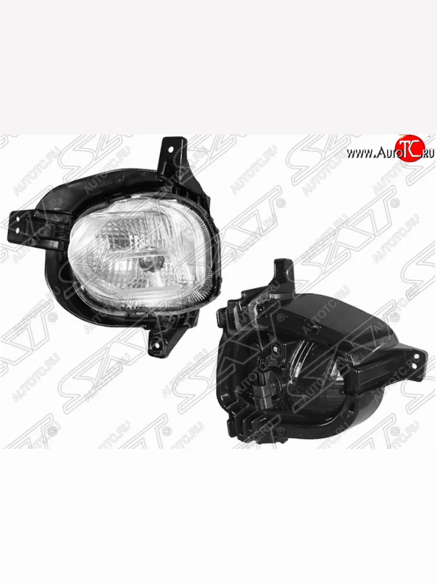 Левая противотуманная фара SAT Hyundai Solaris HCR седан рестайлинг (2020-2022)  с доставкой в г. Керчь