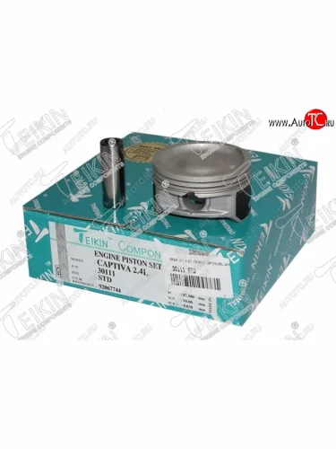 Комплект поршней с пальцами TEIKIN (Ø87,5 мм) Chevrolet Captiva  дорестайлинг (2006-2011)