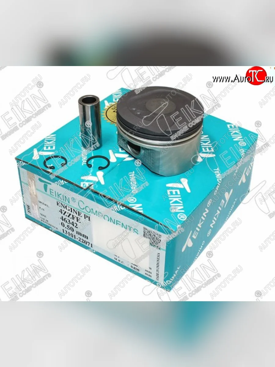 Комплект поршней с пальцами TEIKIN (4ZZ-FE)  Toyota Corolla (2000-2013) E120, E150  в Самаре Самарской области