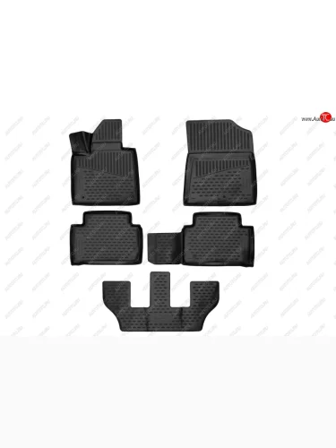 Комплект ковриков салона Element 3D (полиуретан) KIA Sorento MQ4 (2020-2022)