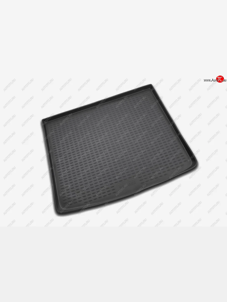 Коврик багажника (полиуретан) Element  Volkswagen Touareg (2002-2010) 1 GP (Чёрный)  в Керчи Республика Крым