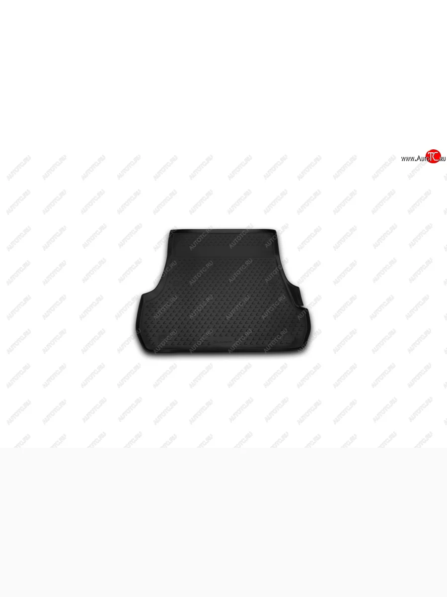 Коврик багажника Element (полиуретан) Lexus LX570 J200 1-ый рестайлинг (2012-2015) (Чёрный)  с доставкой в г. Керчь
