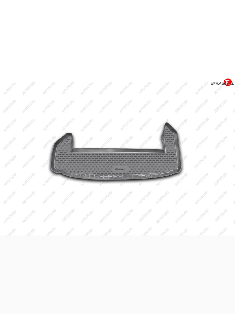 Коврик багажника Element (полиуретан, короткий)  Toyota Highlander (2010-2013) XU40 (черный)  в Самаре Самарской области